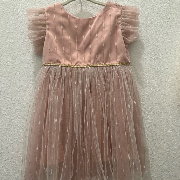 Popatu gold and pink dress - Picture 1 of 3
